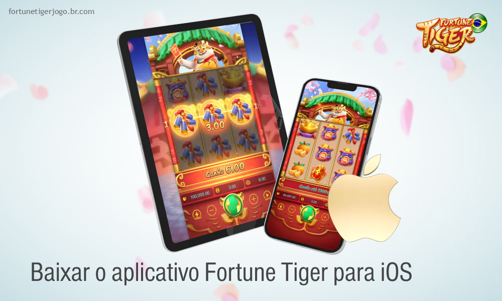 Os brasileiros podem baixar o Fortune Tiger para jogar em dispositivos Apple